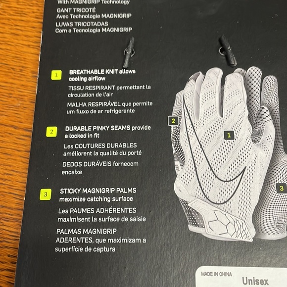 Nike Air Jordan Vapor Knit Football Gloves. Size XL. NWT. - Picture 7 of 11